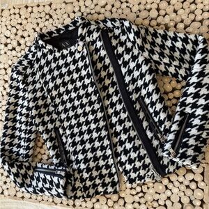 Armani exchange houndstooth jacket